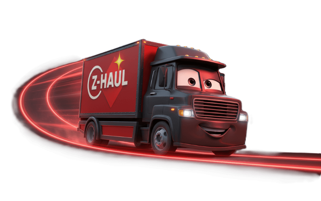 Zhaul truck ready for dispatch